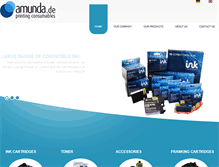 Tablet Screenshot of amunda.de